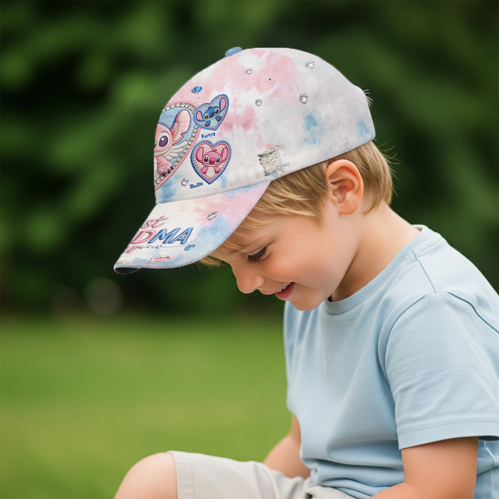 Best Gift For Mom/Grandma Blue Ohana - Personalized Ohana Classic Cap