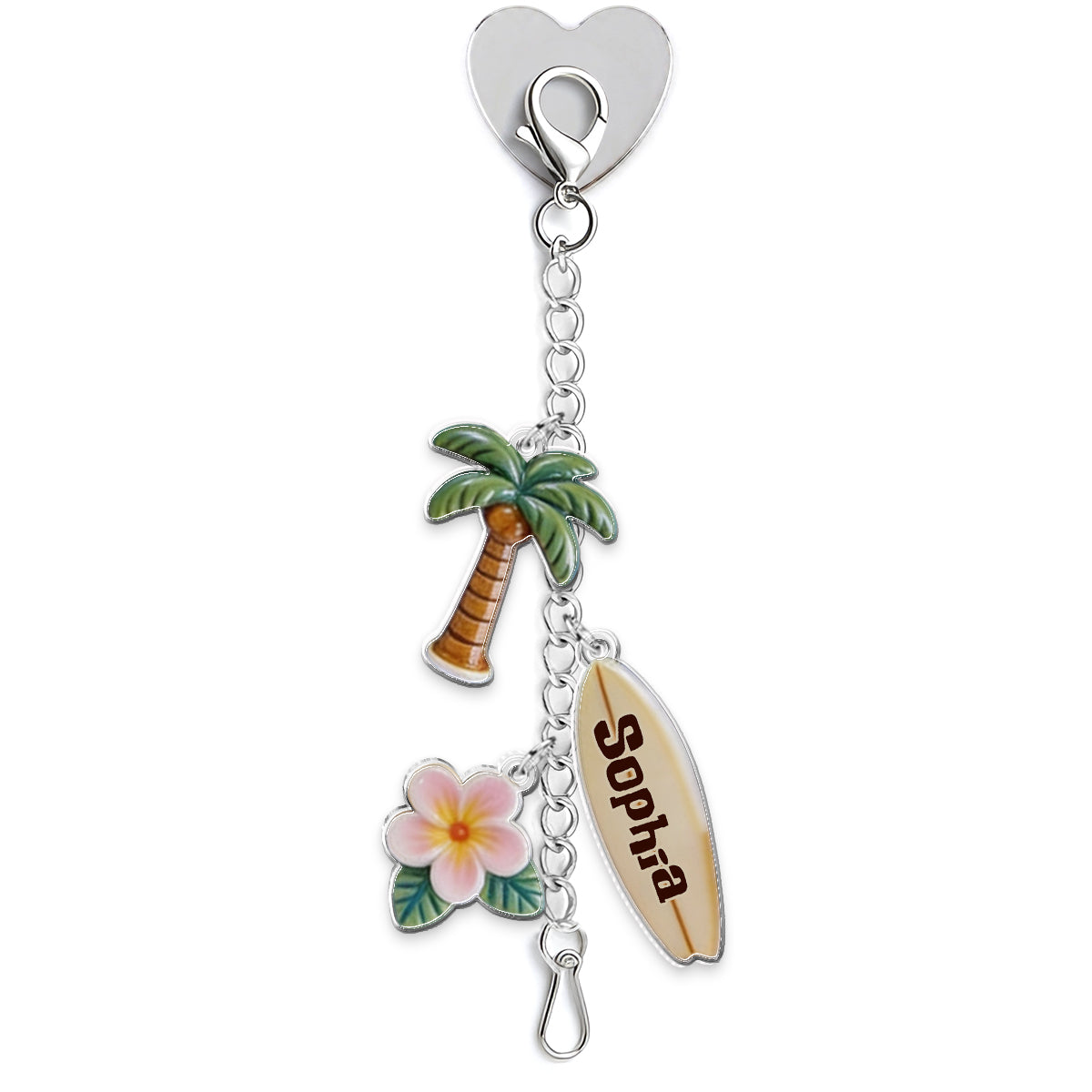 Ohana Tumbler with Charms - Personalized Ohana Dangling Charms