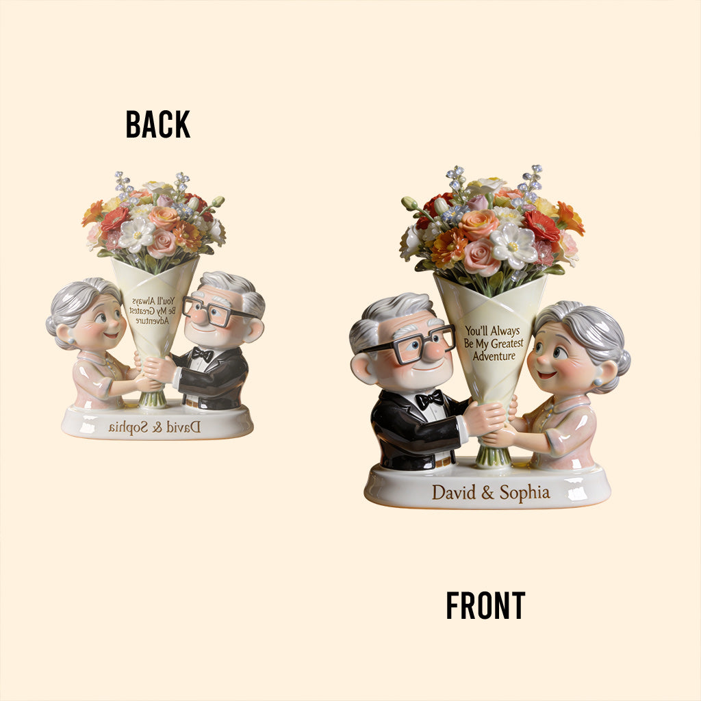 You'll Always Be My Greatest Adventure - Personalized Up Movie Couple Custom Shaped Acrylic Plaque