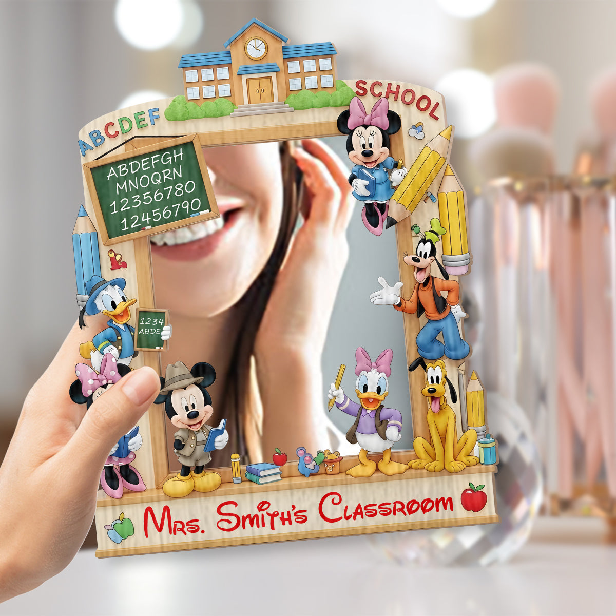Magical Classroom - Personalized Teacher Wall Hanging Mirror