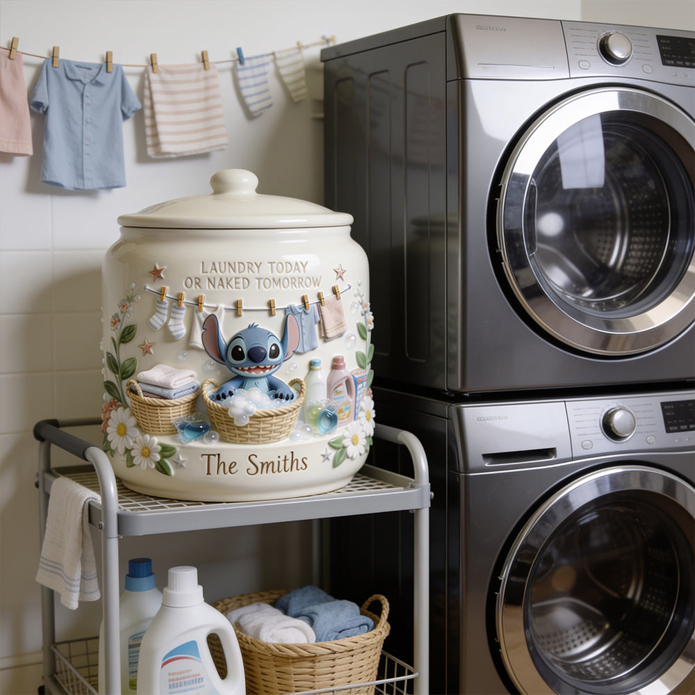 Laundry Today - Personalized Ohana Laundry Pods Jar