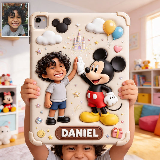 Magical Friend - Personalized Mouse Tablet Cover With Pen Slot