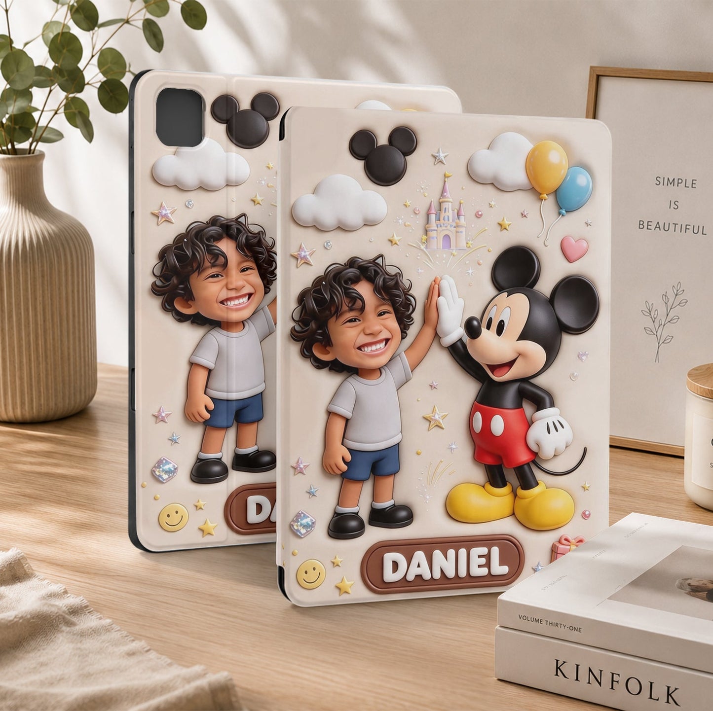 Magical Friend - Personalized Mouse Tablet Cover With Pen Slot