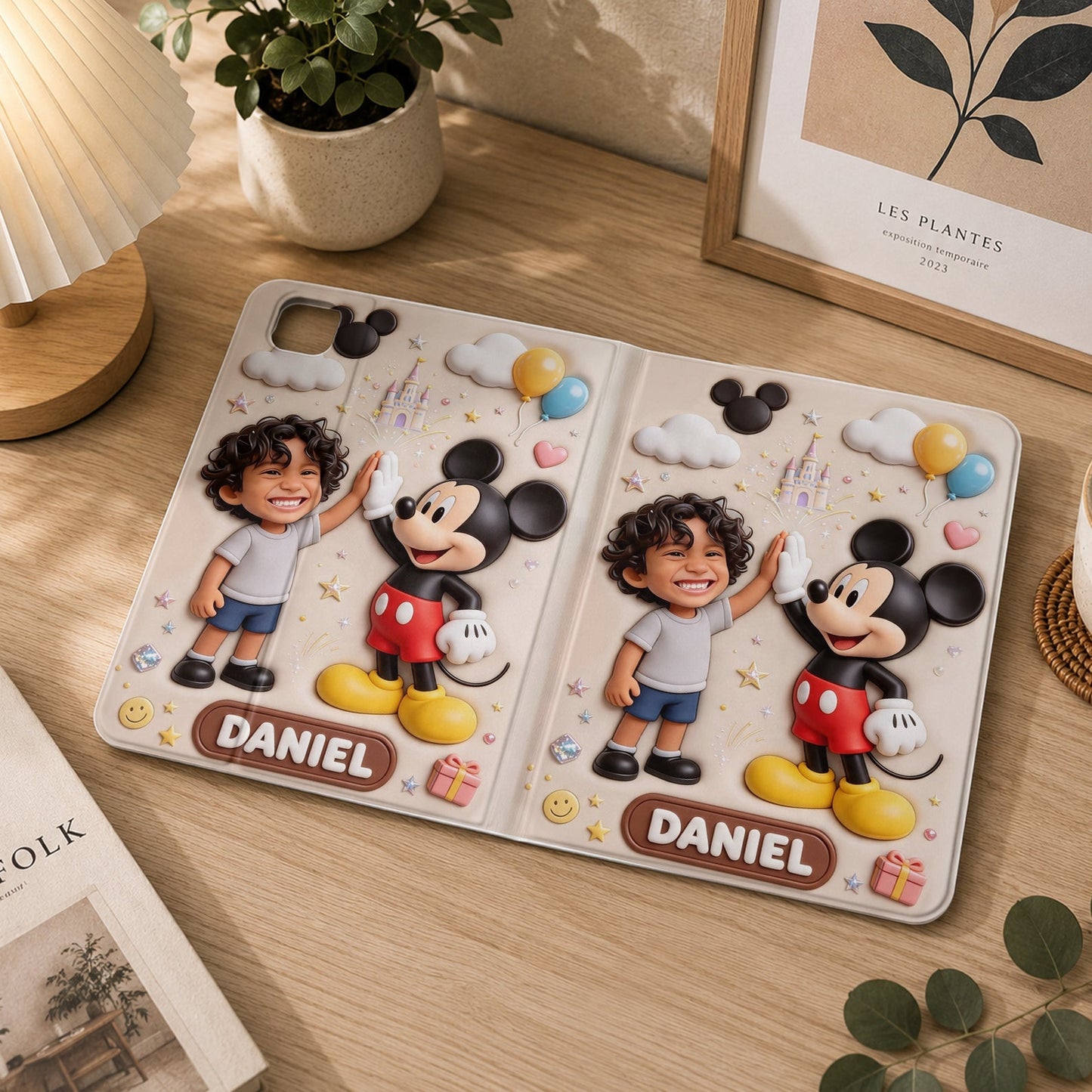 Magical Friend - Personalized Mouse Tablet Cover With Pen Slot