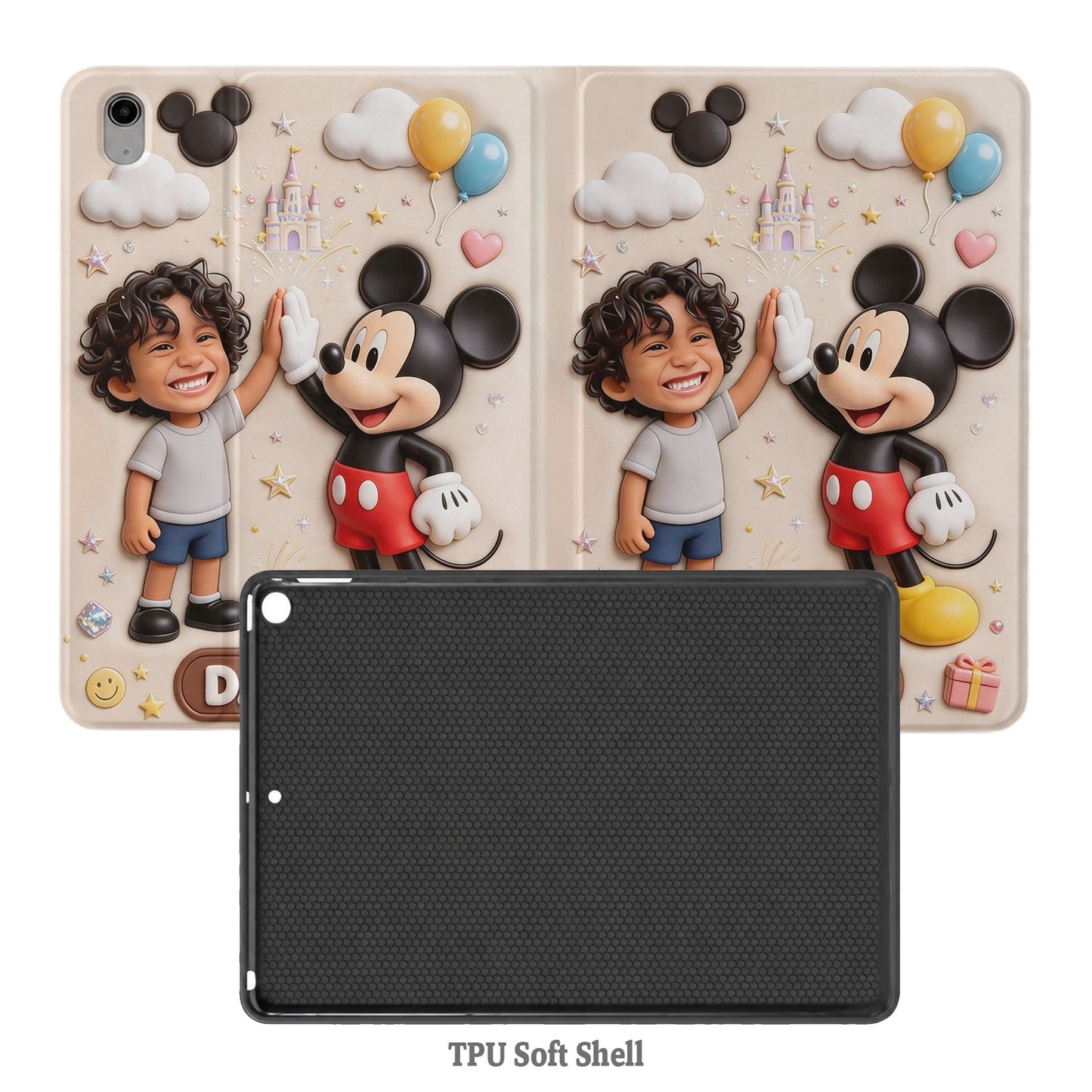 Magical Friend - Personalized Mouse Tablet Cover With Pen Slot