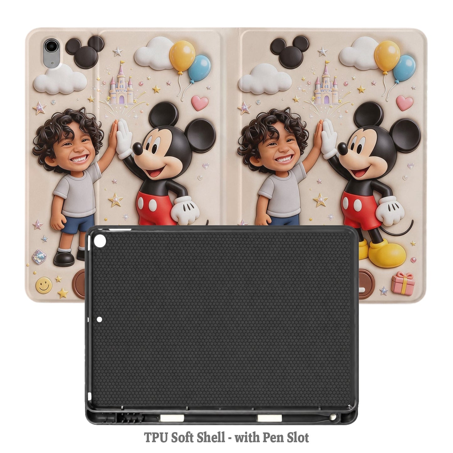 Magical Friend - Personalized Mouse Tablet Cover With Pen Slot