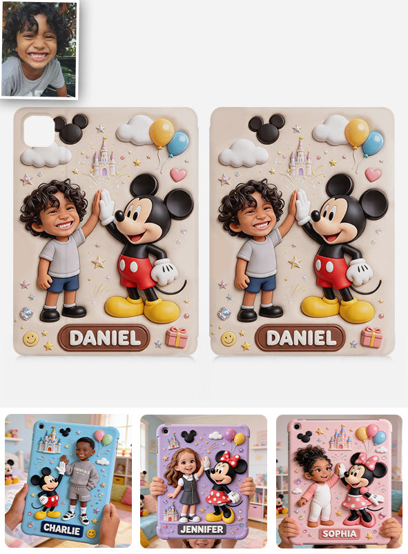 Magical Friend - Personalized Mouse Tablet Cover With Pen Slot
