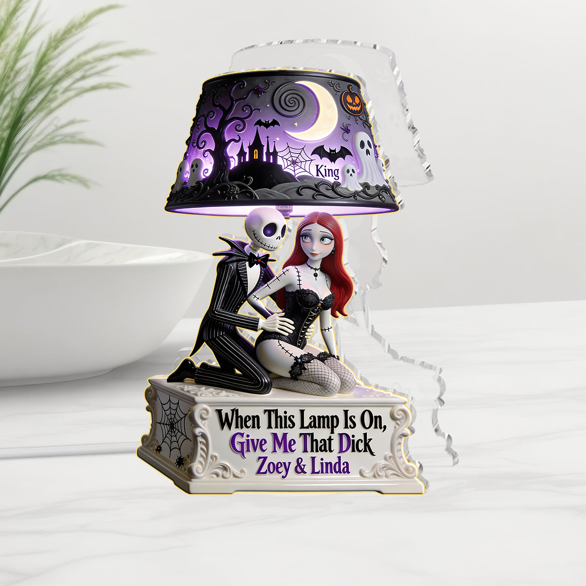 Light This Lamp - Personalized Nightmare Acrylic LED Night Light