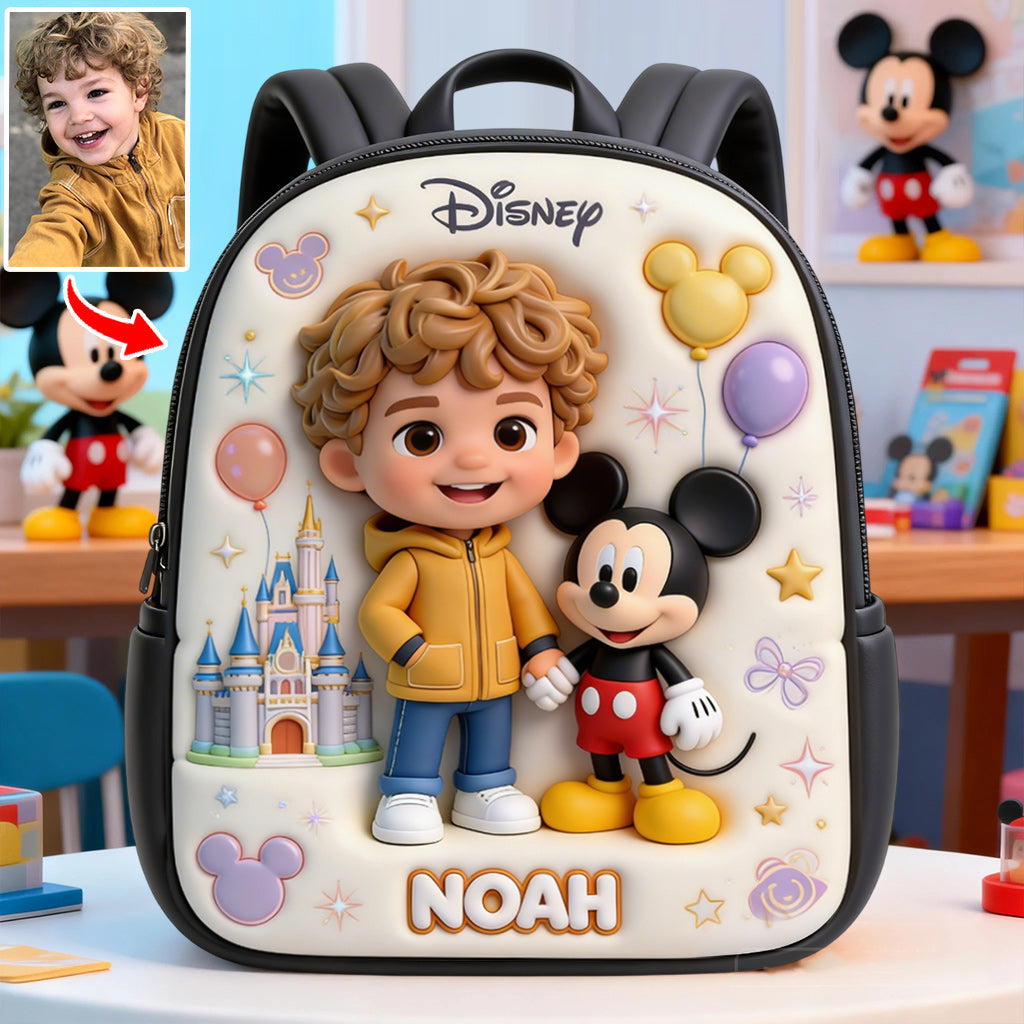 Custom Any Photo - Personalized Kid Multifunctional Backpack