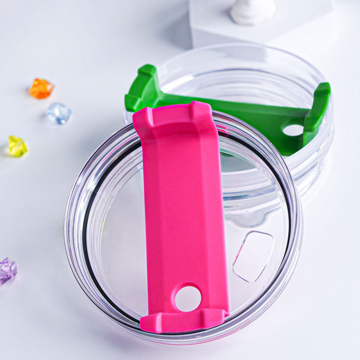 Honey Bear - Personalized Yellow Bear Tumbler With Handle