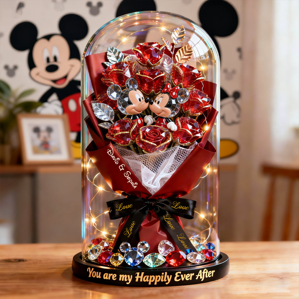 You are my Happily Ever After - Personalized Mouse Custom Shaped Acrylic Plaque