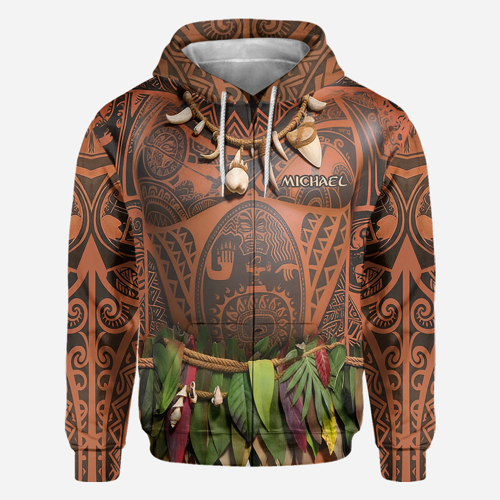 Funny Aloha Hero Costume - Personalized Hawaii Movie All Over Shirt