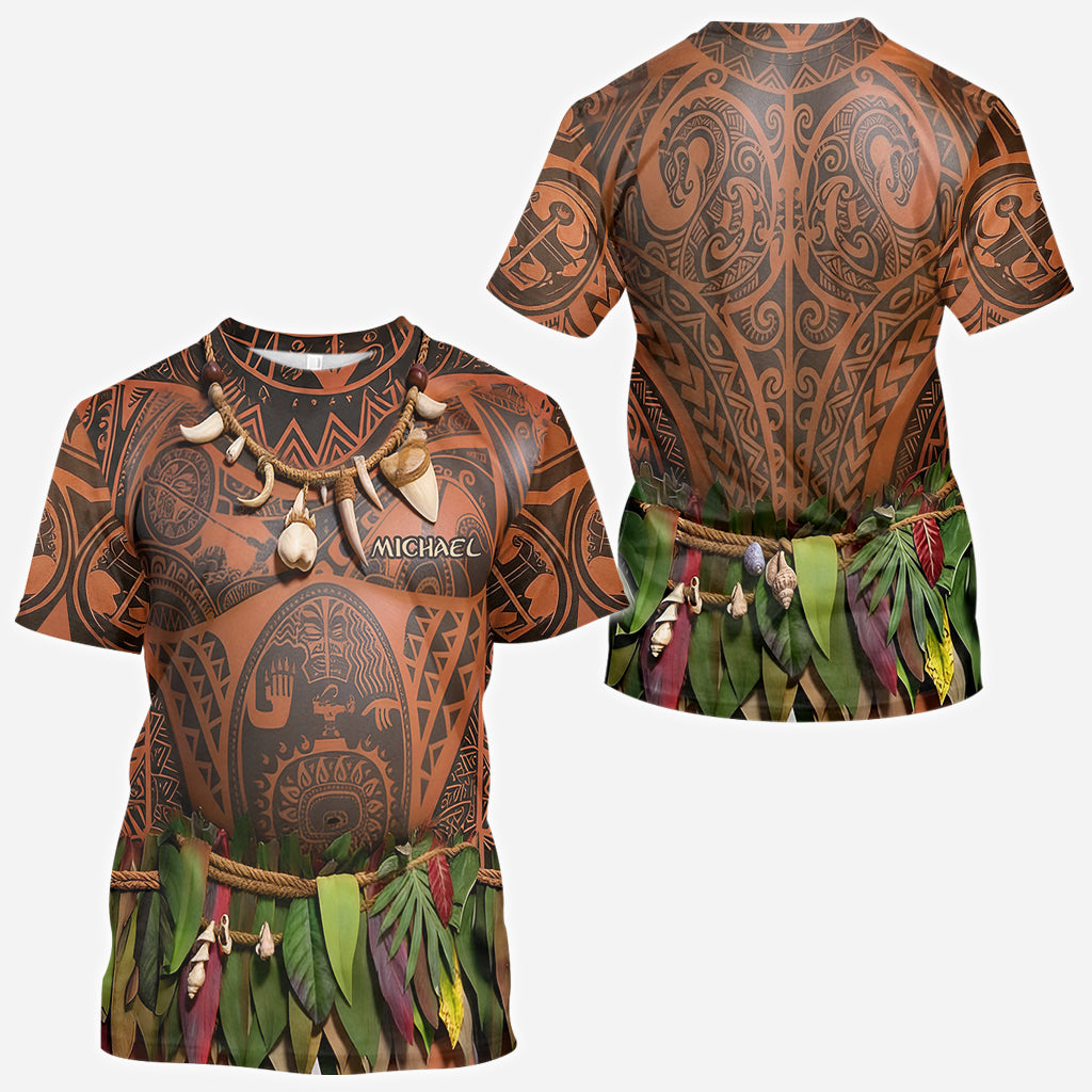 Funny Aloha Hero Costume - Personalized Hawaii Movie All Over Shirt