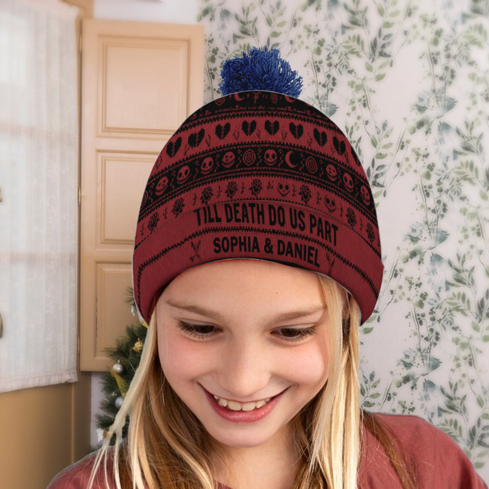 Till Death Do Us Park - Personalized Nightmare Beanie Hat