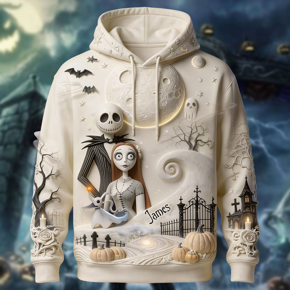 Love Darkness - Personalized Nightmare All Over Shirt