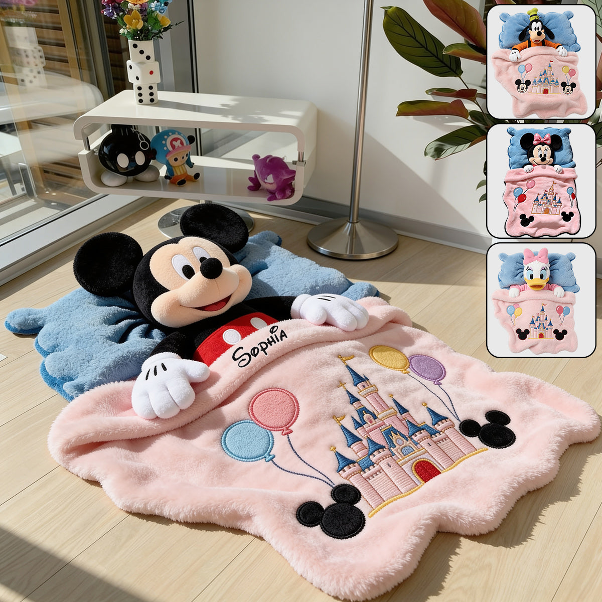 Magical Friends - Personalized Dream Trip Non-Slip Tufted Rug