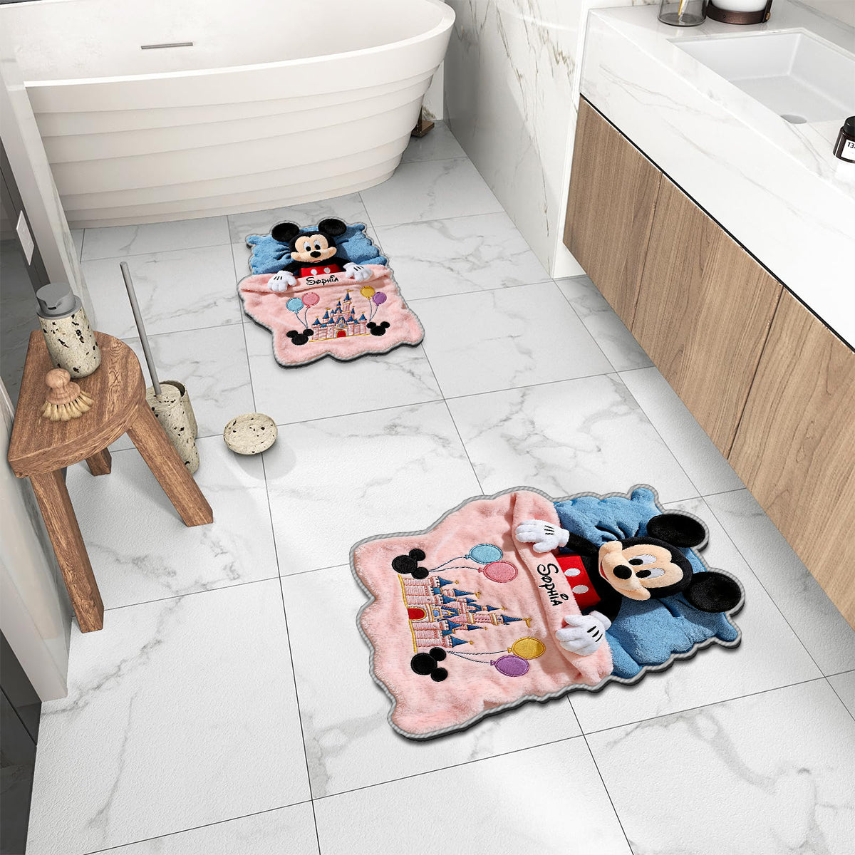 Magical Friends - Personalized Dream Trip Non-Slip Tufted Rug