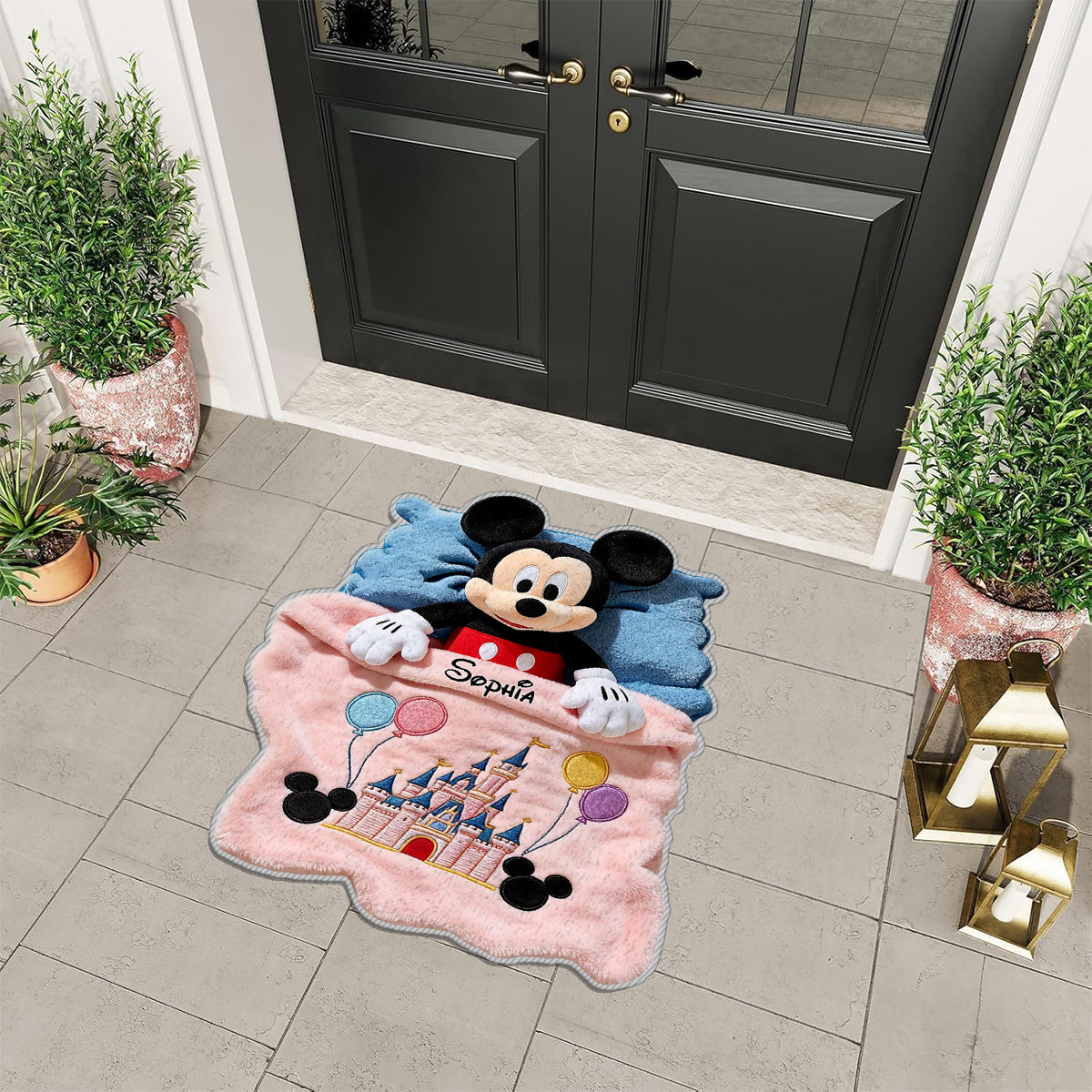 Magical Friends - Personalized Dream Trip Non-Slip Tufted Rug