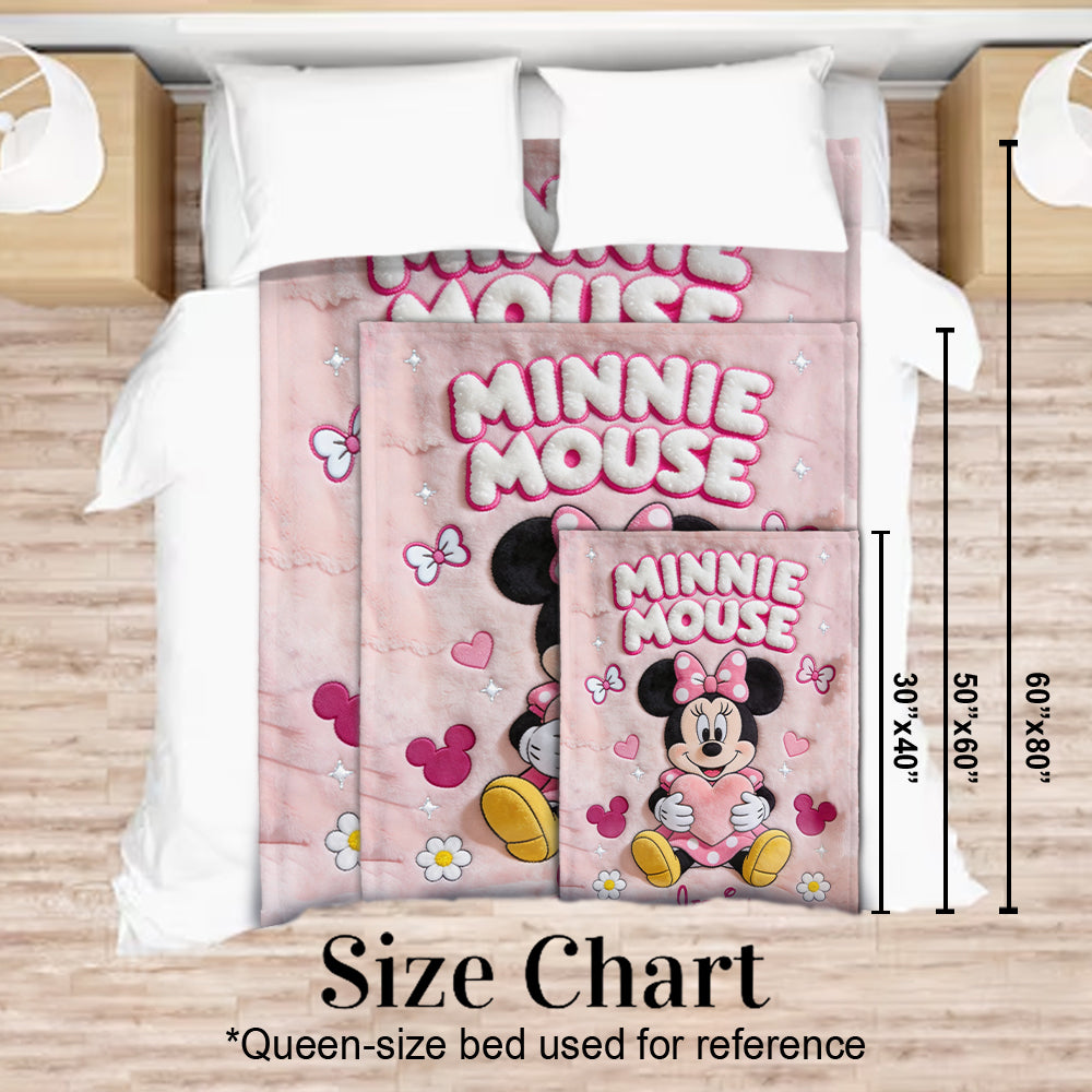 Magical Friends - Personalized Mouse Blanket