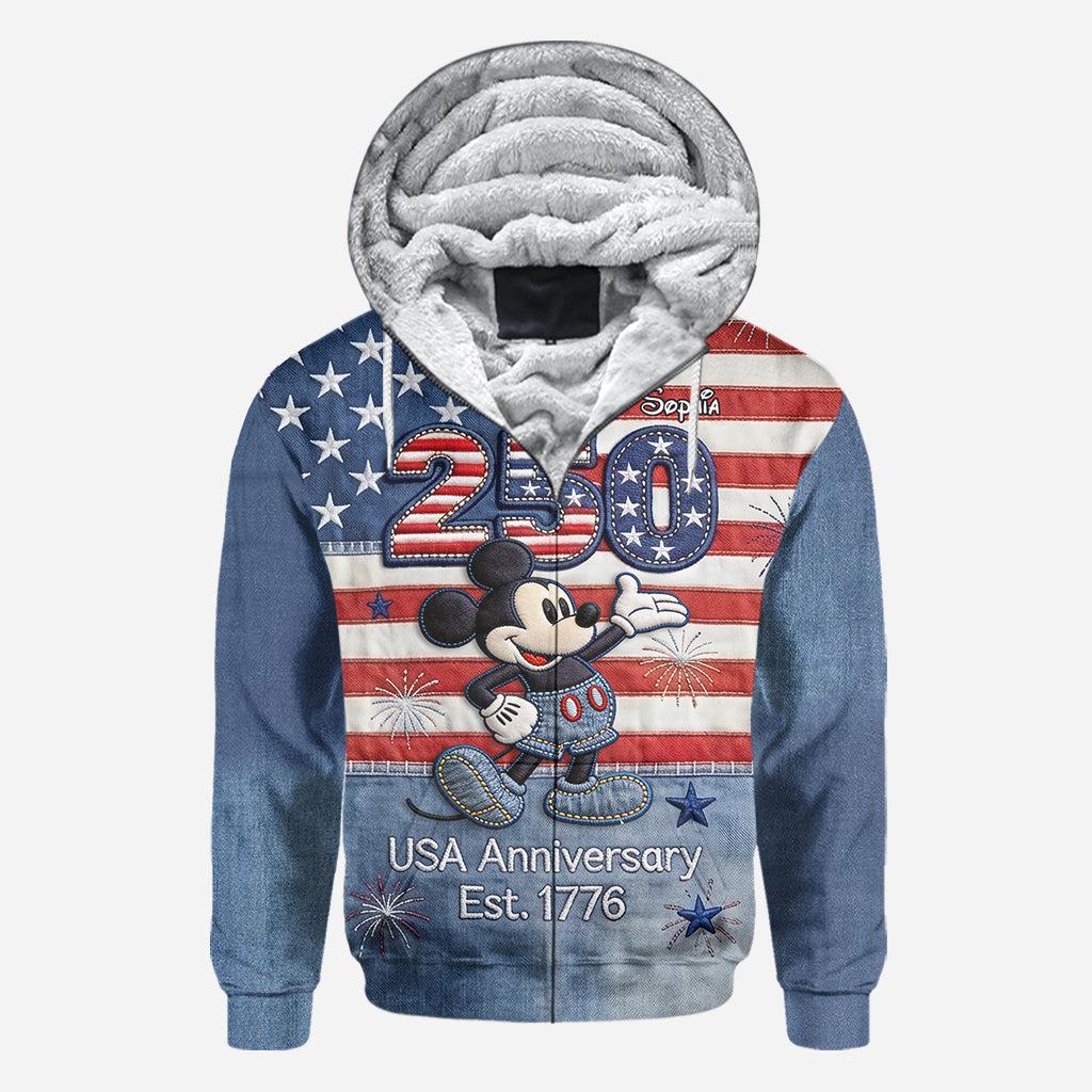 250th Anniversary - Personalized Mouse All Over Shirt
