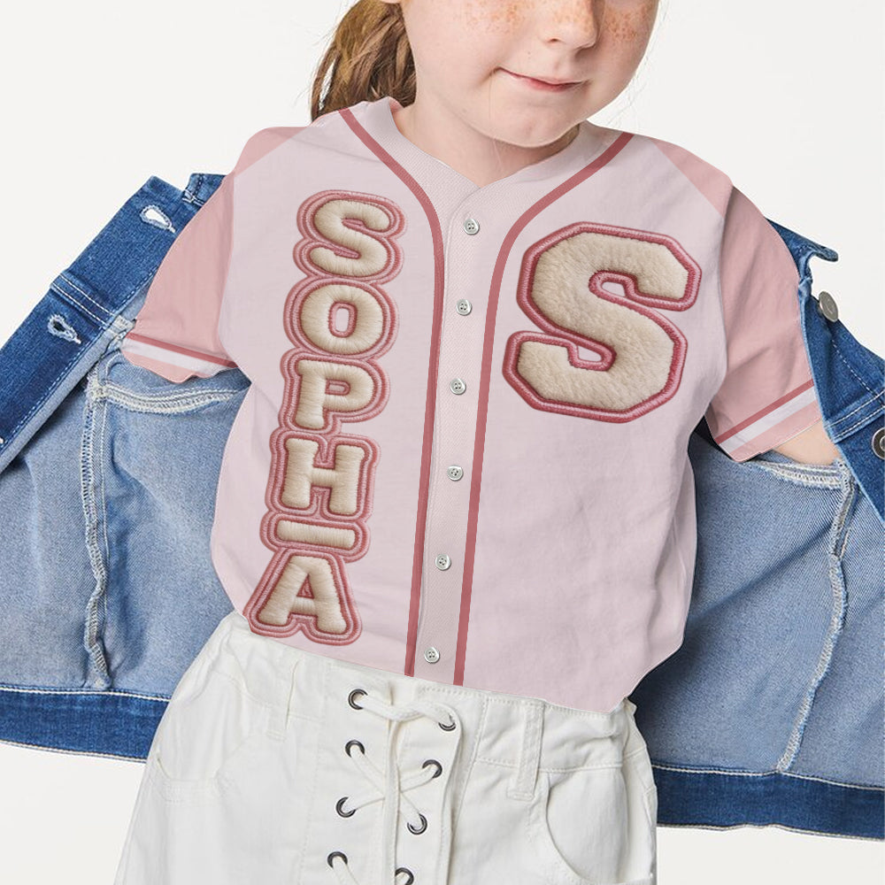 Any Photo, Any Character - Gift For Kids - Personalized Mouse Baseball Jersey