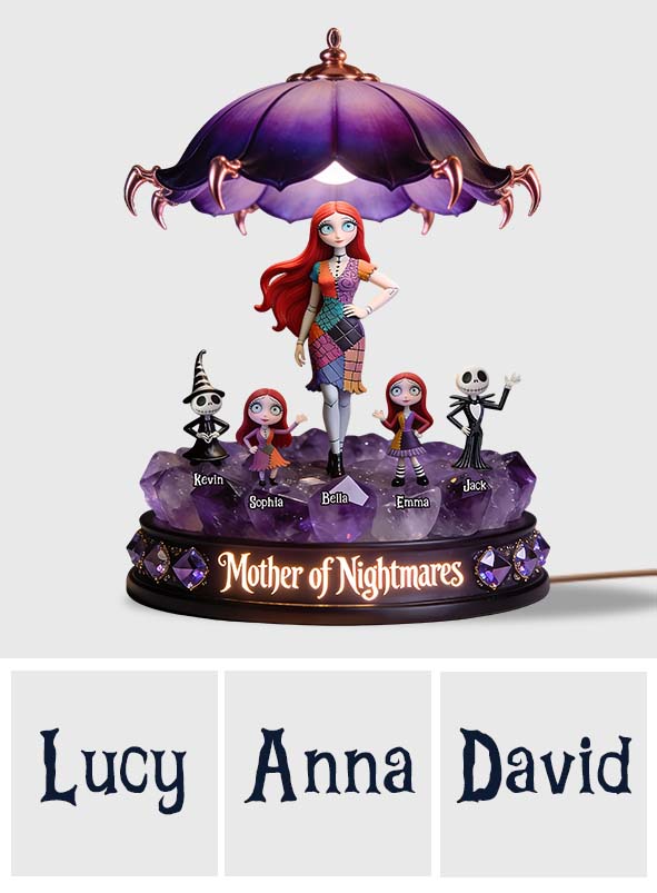 Mother Of Nightmares - Personalized Nightmare Acrylic LED Night Light