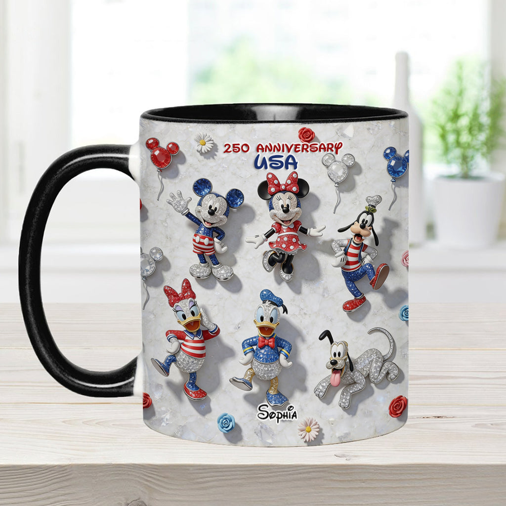 Friends 250 Anniversary - Personalized Mouse Accent Mug & Coaster