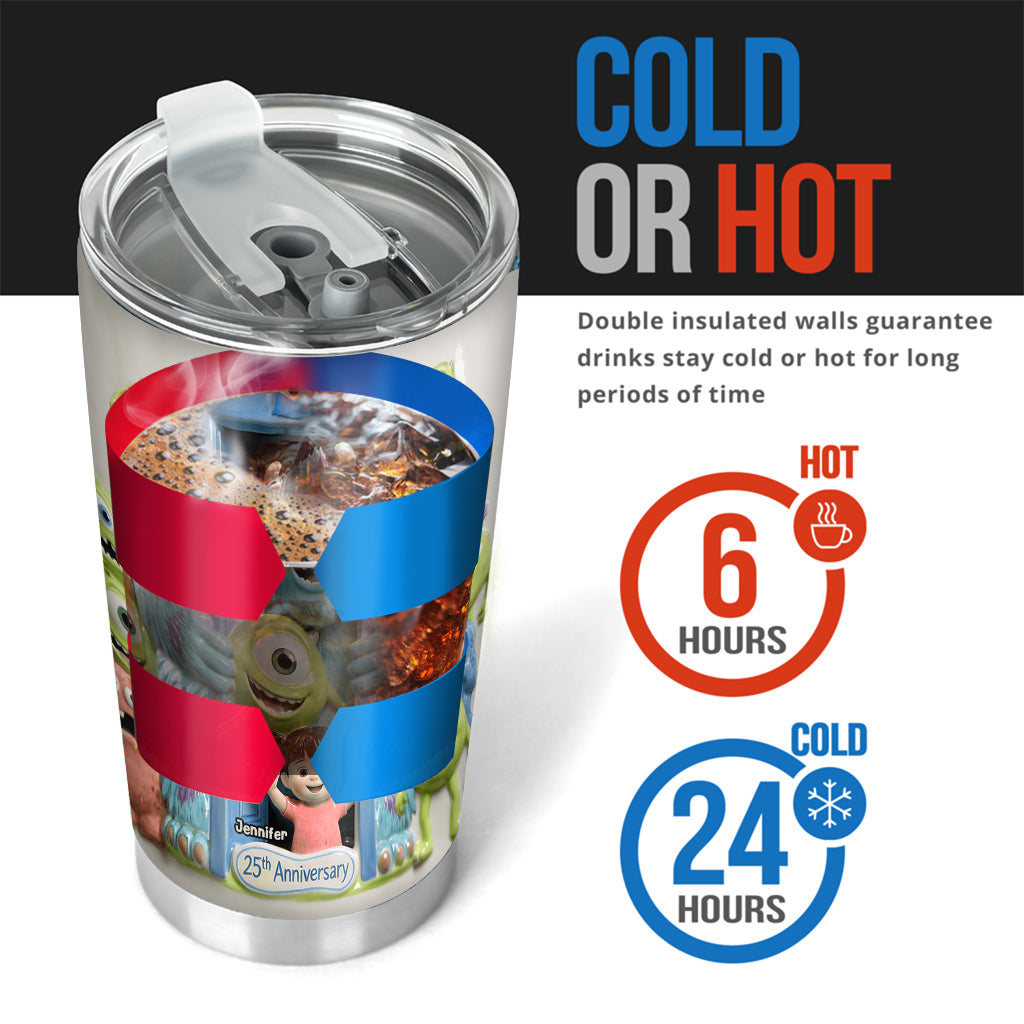 25th Anniversary - Personalized Mouse Tumbler