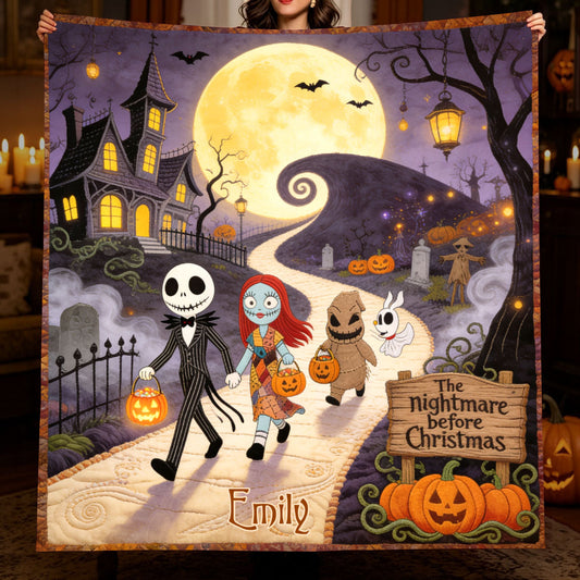 The Nightmare Before Christmas - Personalized Nightmare Blanket