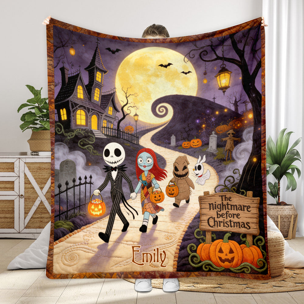 The Nightmare Before Christmas - Personalized Nightmare Blanket