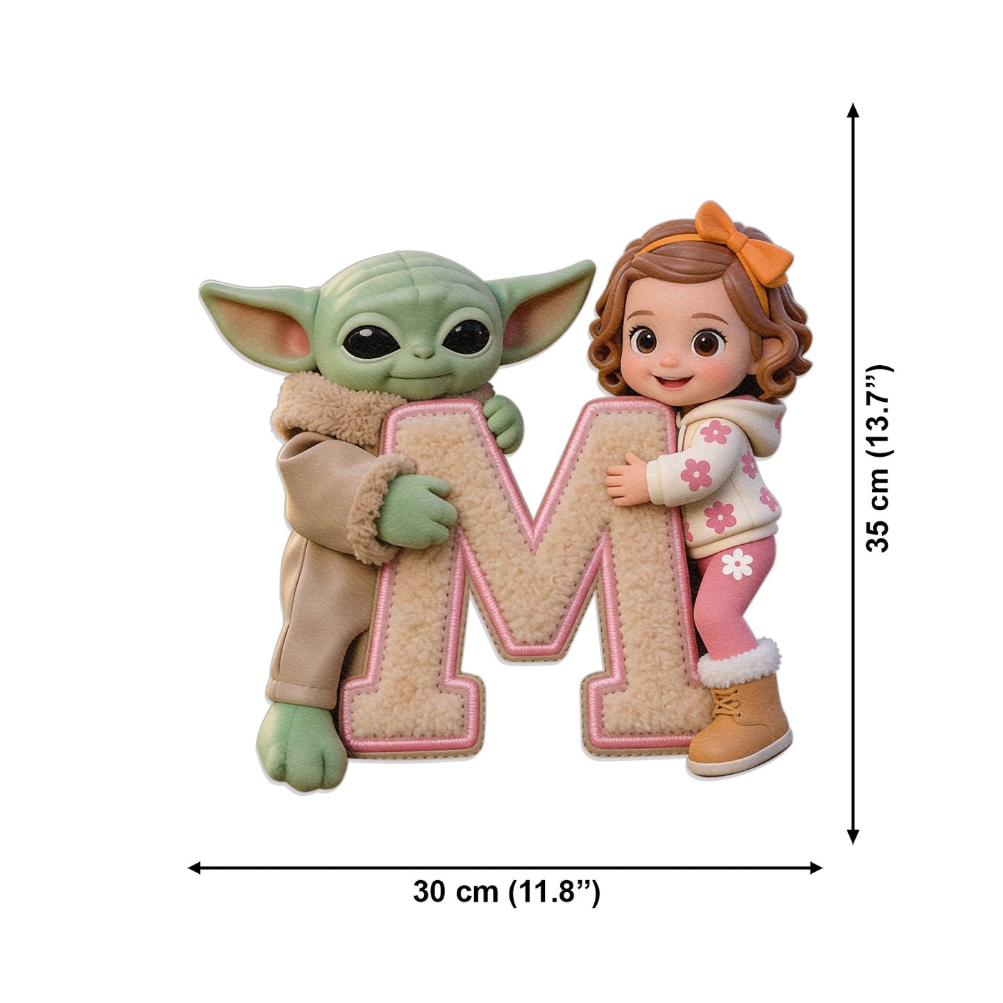 Best Friends - Personalized The Force Changeable Leather Patch Backpack