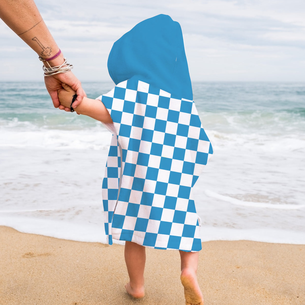 Magical Princess - Personalized Princess Kid Hooded Towel Poncho