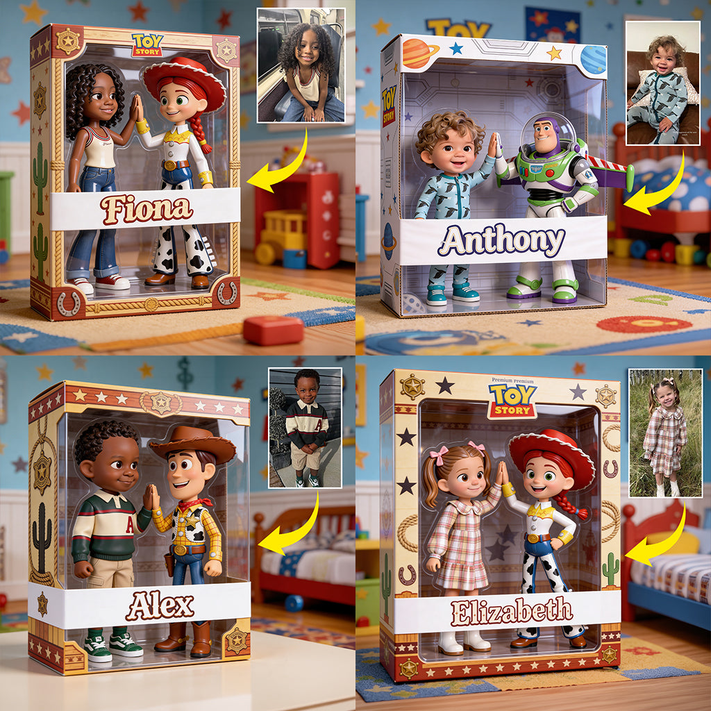 Custom Any Photo - To Infinity And Beyond - Personalized Movie For Kids Custom Shaped Acrylic Plaque