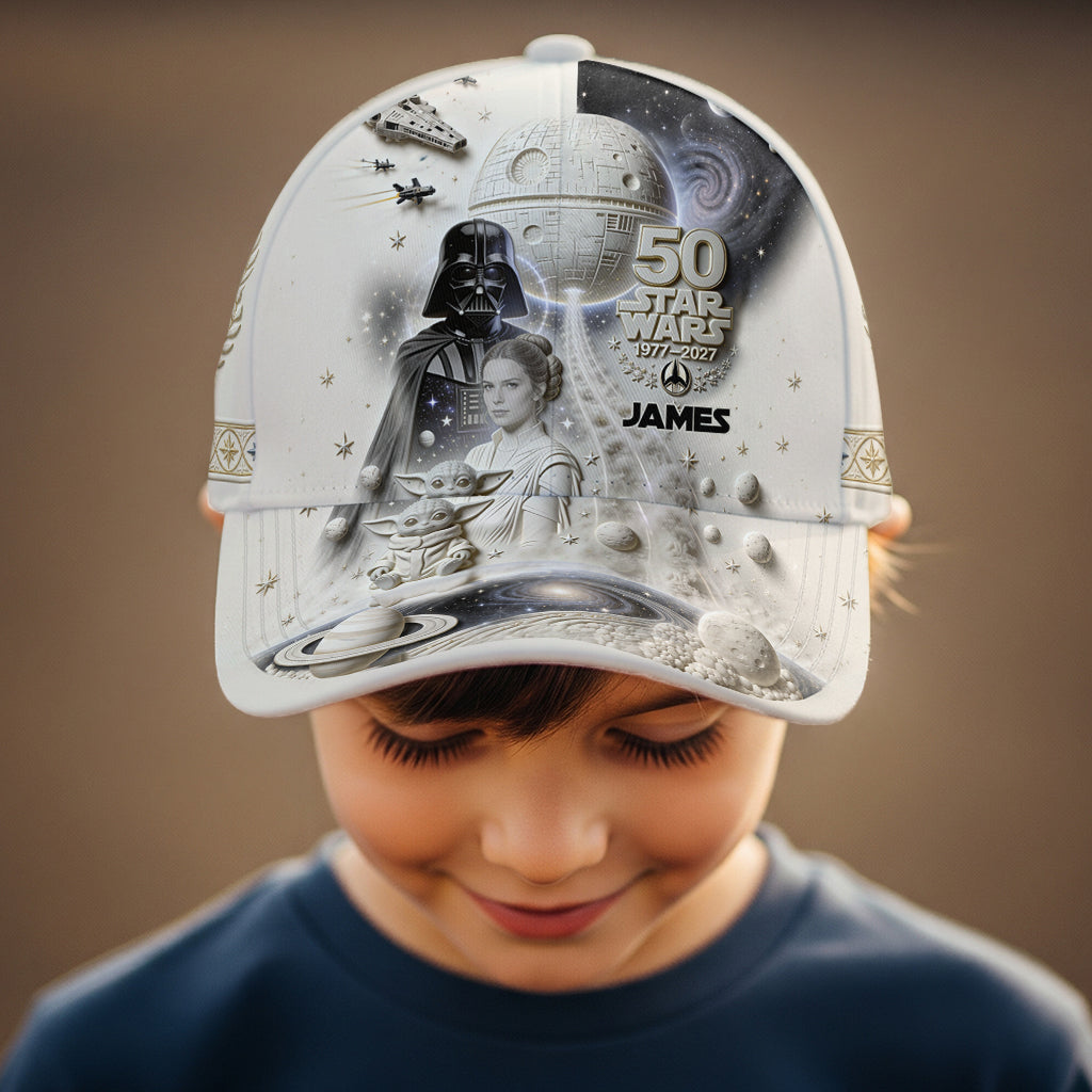 Dark Side 50th Anniversary - Personalized The Force Classic Cap