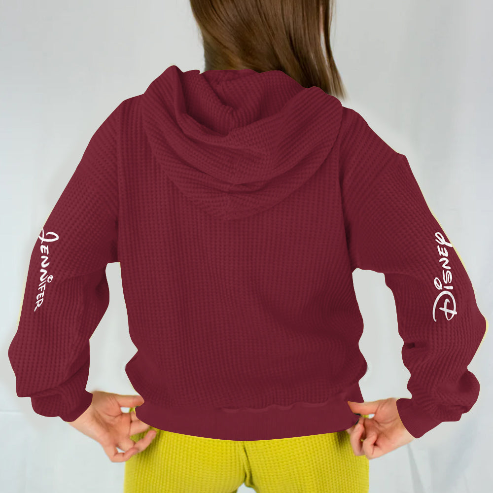 Magical Time - Personalized Mouse Waffle Hoodie