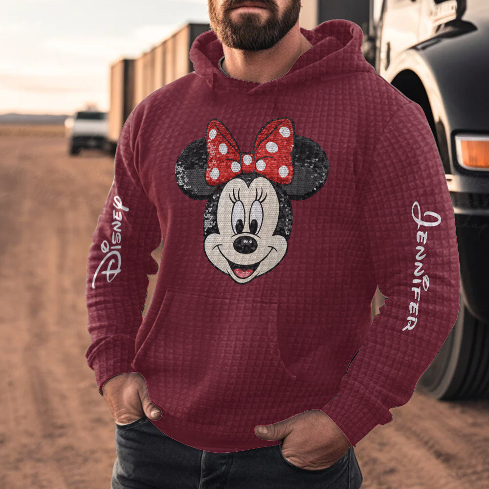 Magical Time - Personalized Mouse Waffle Hoodie