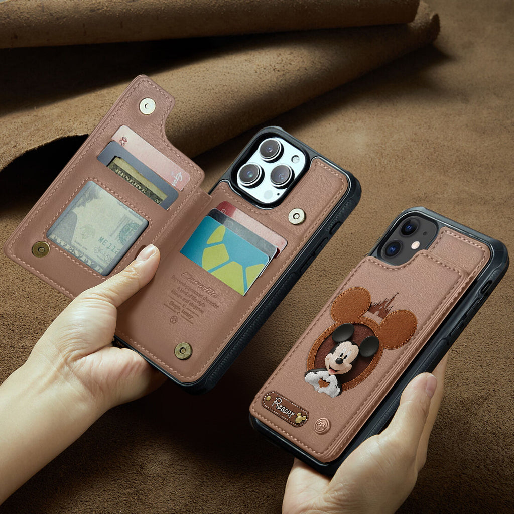 Magical Moments - Personalized Mouse Wallet Phone Case