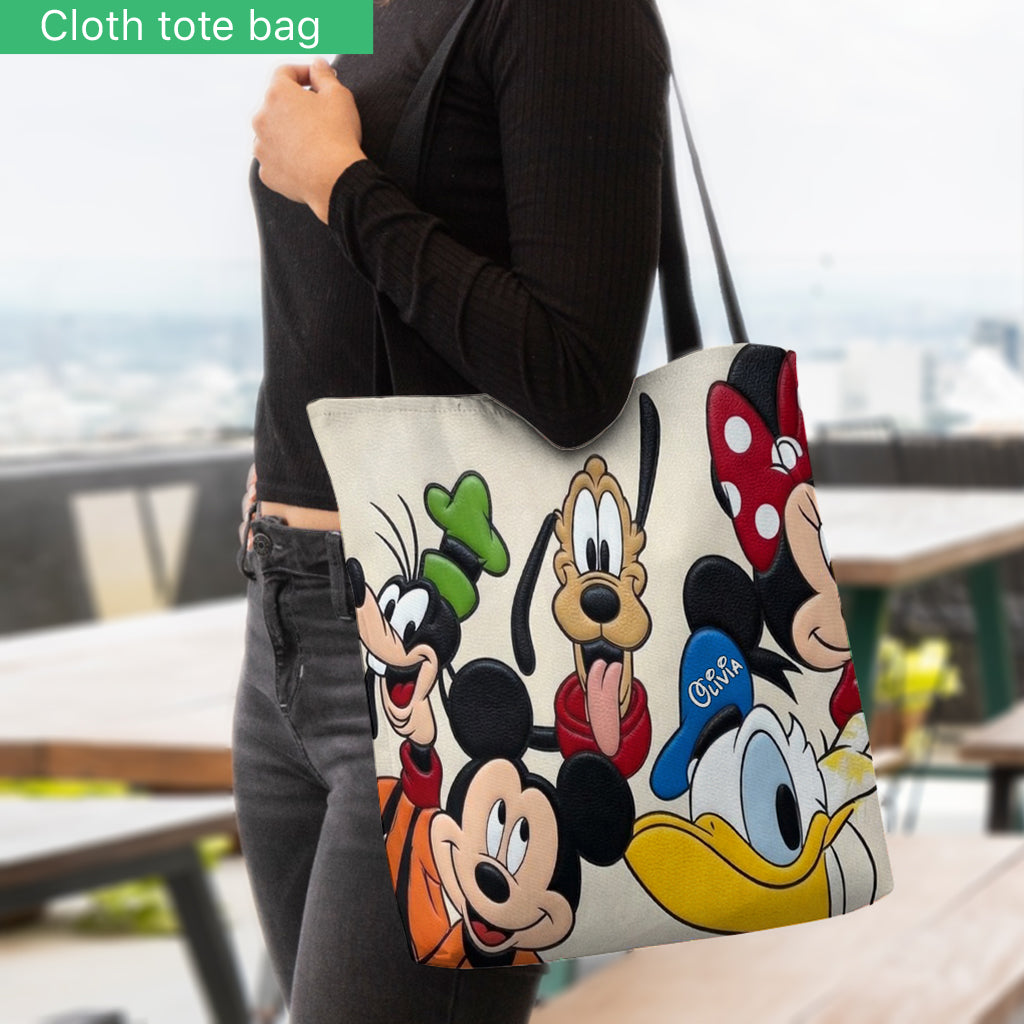 Friends - Personalized Mouse Tote Bag