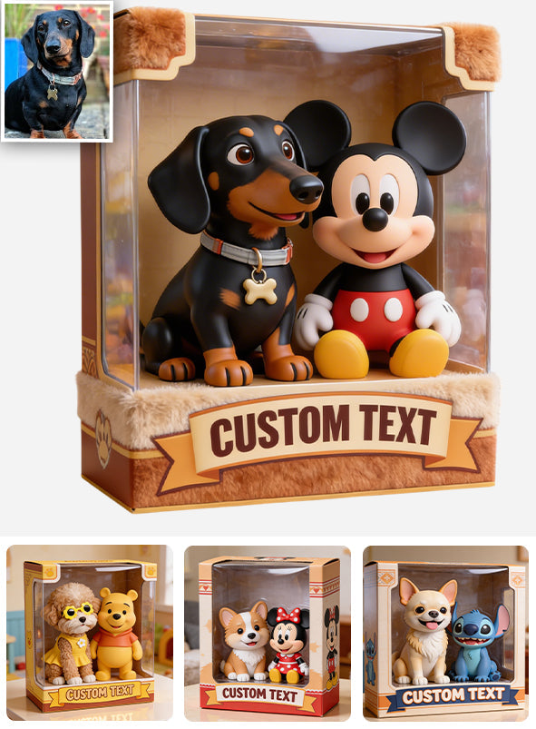 Pet Friends - Personalized Mouse Custom Shaped Acrylic Plaque