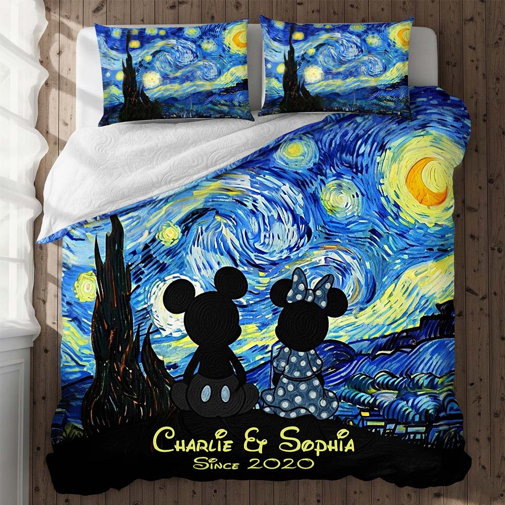 Magical Star Night - Personalized Mouse Bedding Set
