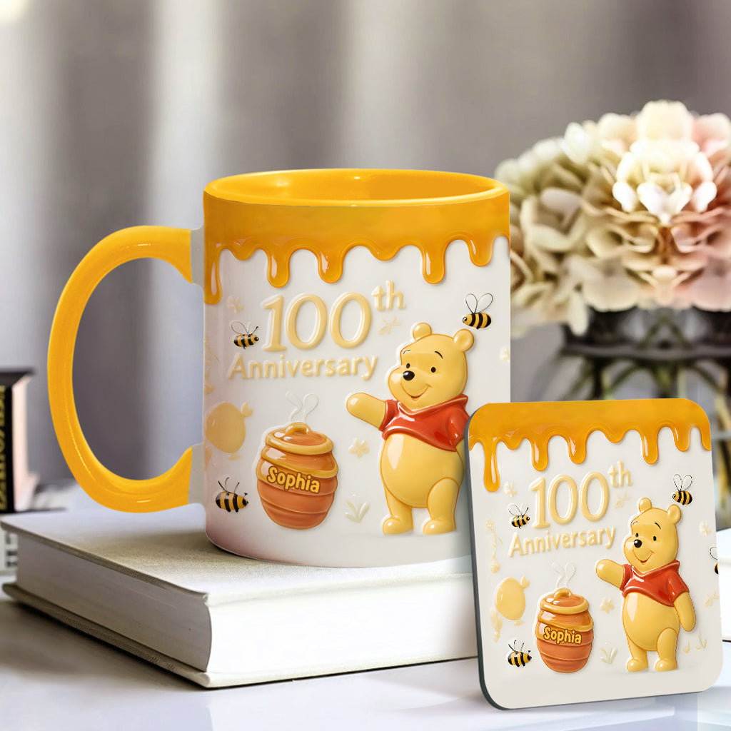 Honey Bear 100th Anniversary - Personalized Accent Mug