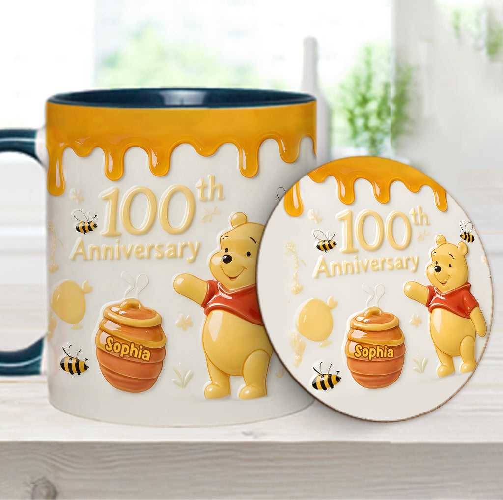 Honey Bear 100th Anniversary - Personalized Accent Mug