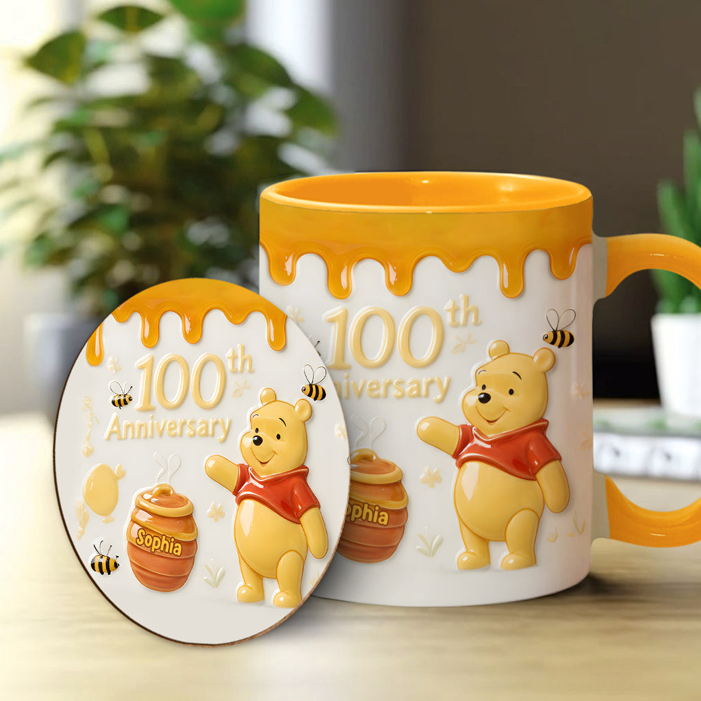 Honey Bear 100th Anniversary - Personalized Accent Mug