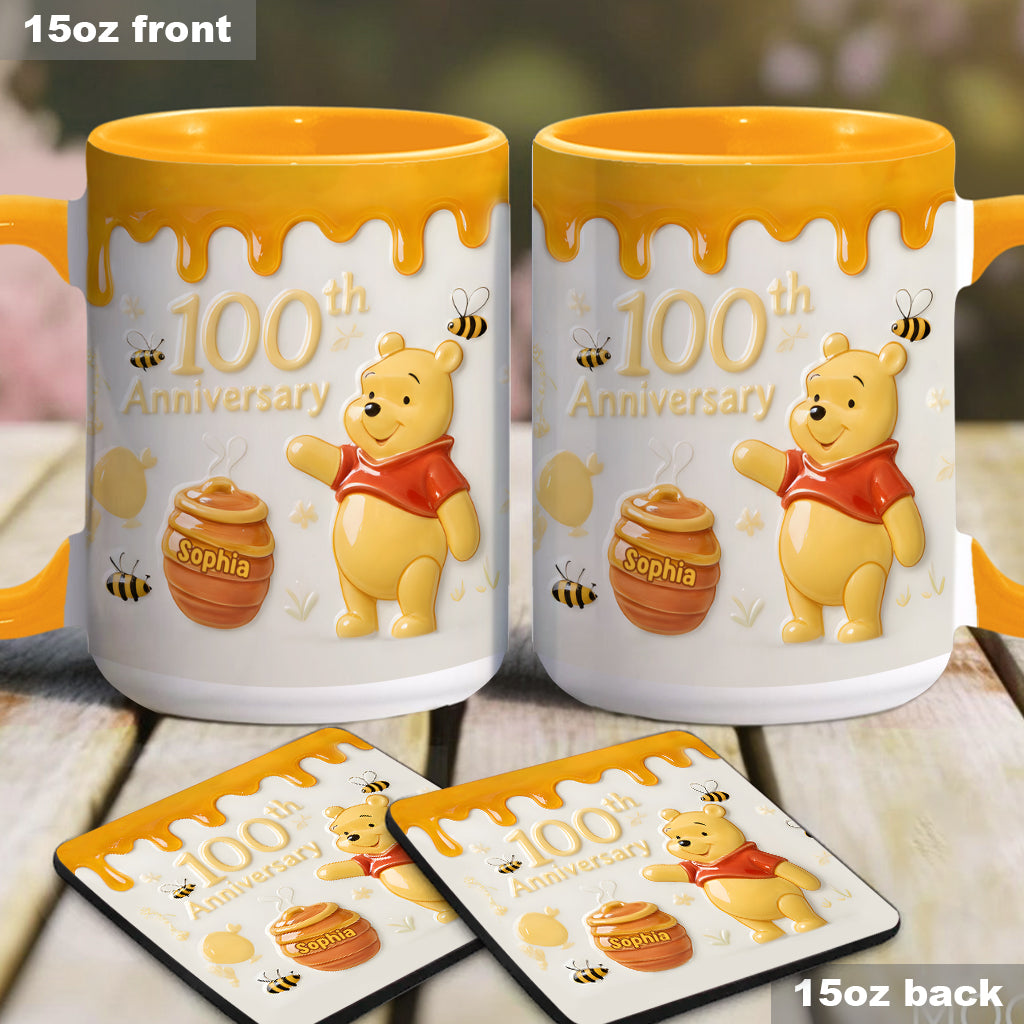 Honey Bear 100th Anniversary - Personalized Accent Mug