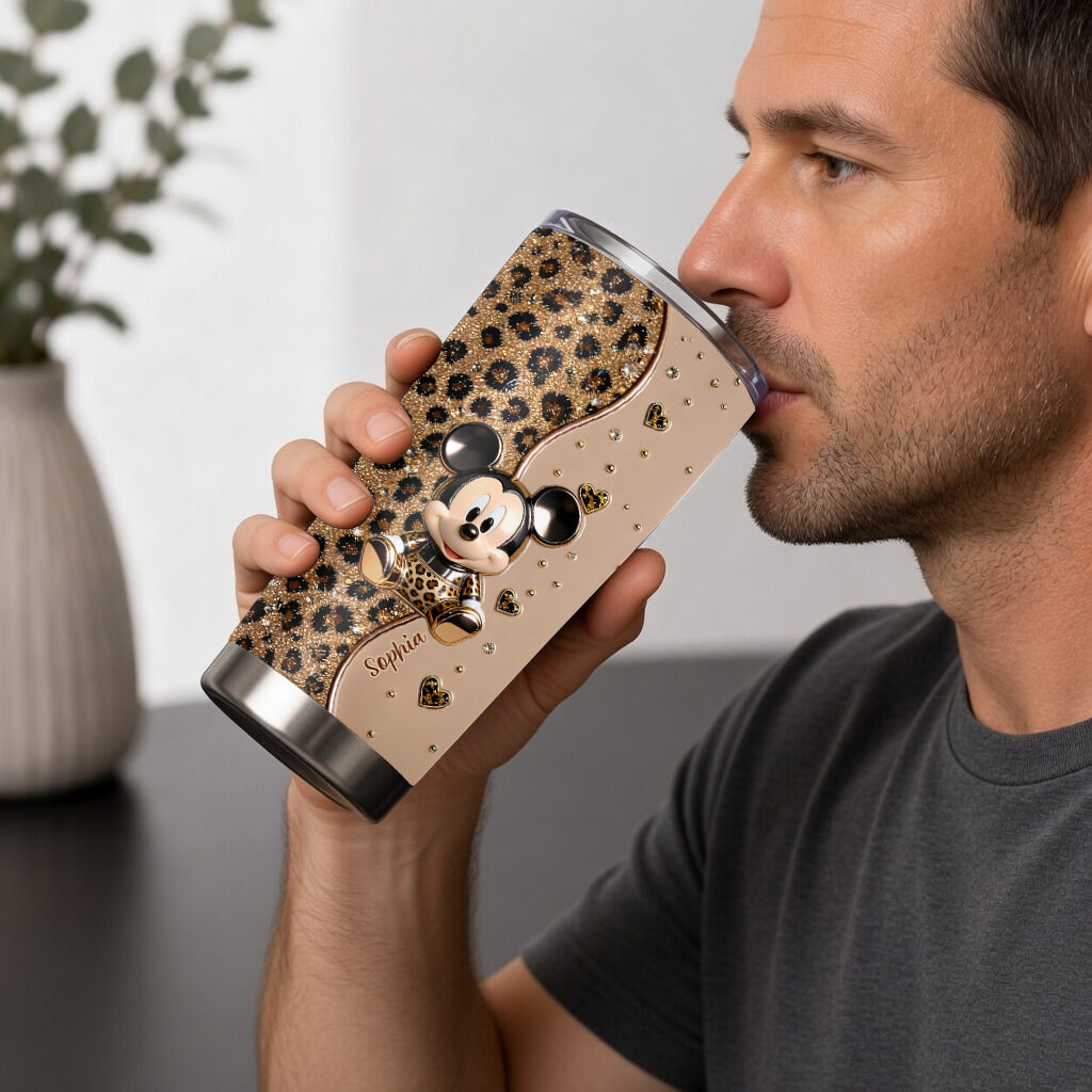 Believe In Magic - Personalized Mouse Tumbler