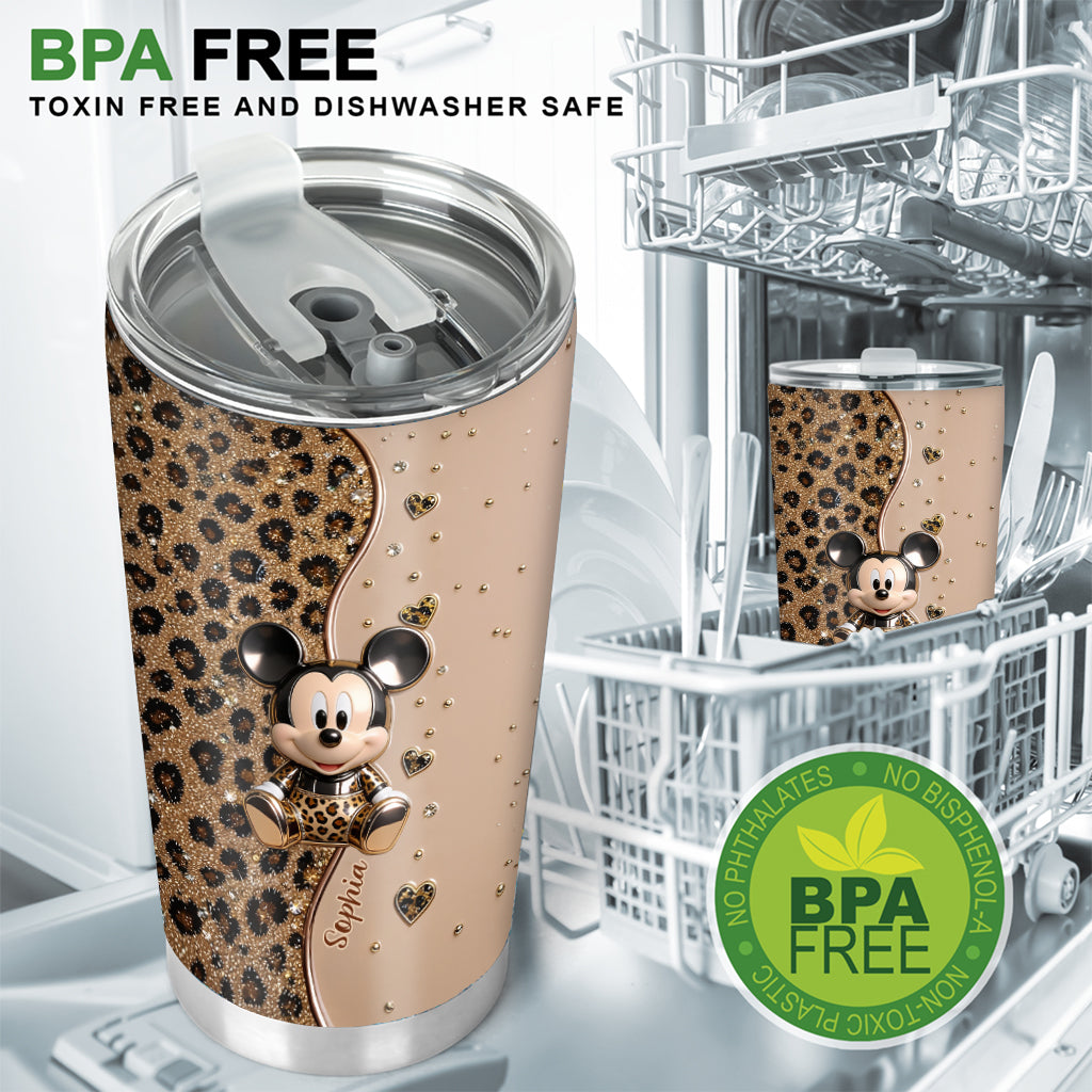 Believe In Magic - Personalized Mouse Tumbler