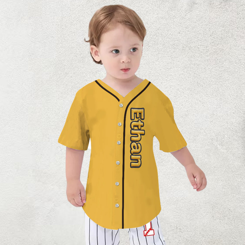 Back To School - Personalized Kid Baseball Jersey
