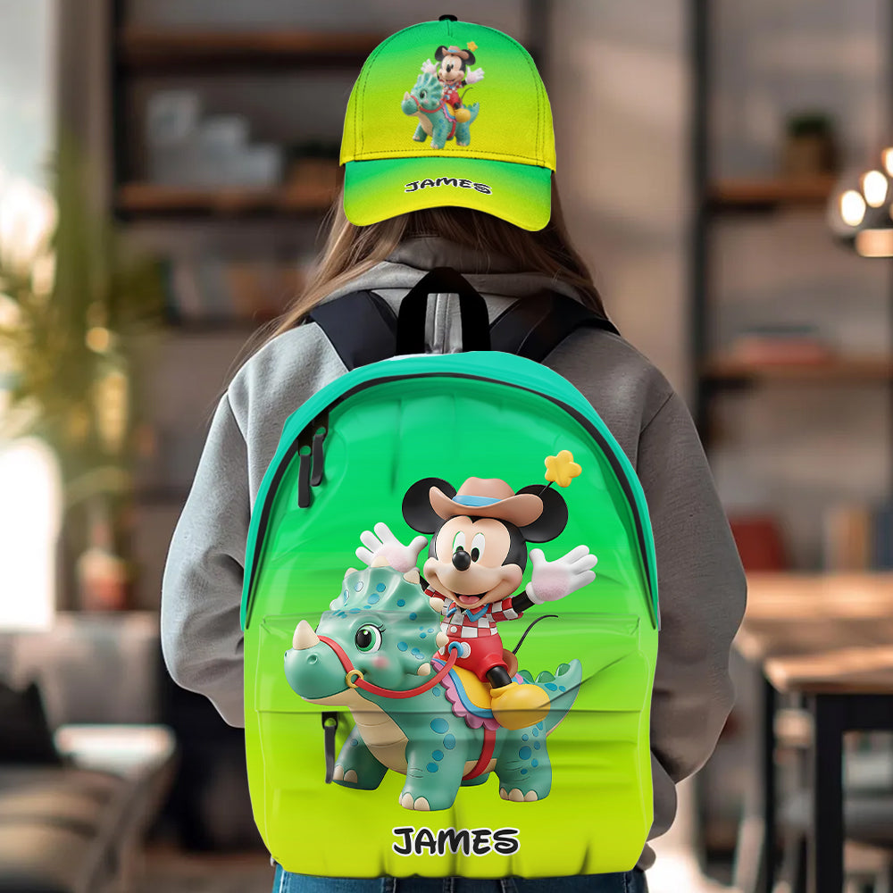 Magical Mouse Friends - Personalized Kid Classic Cap & Backpack