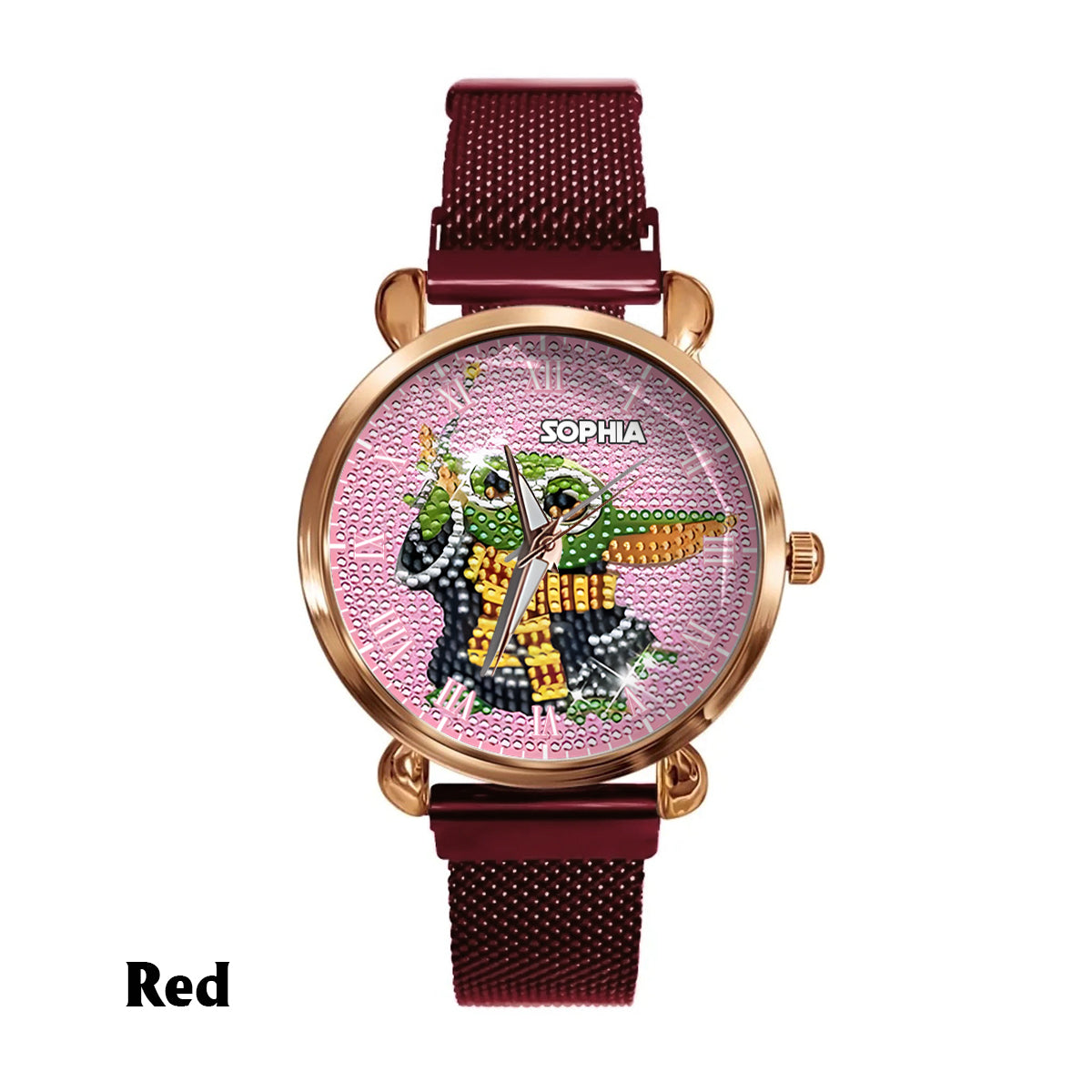 Legendary Green - Personalized The Force Women Hand Watch