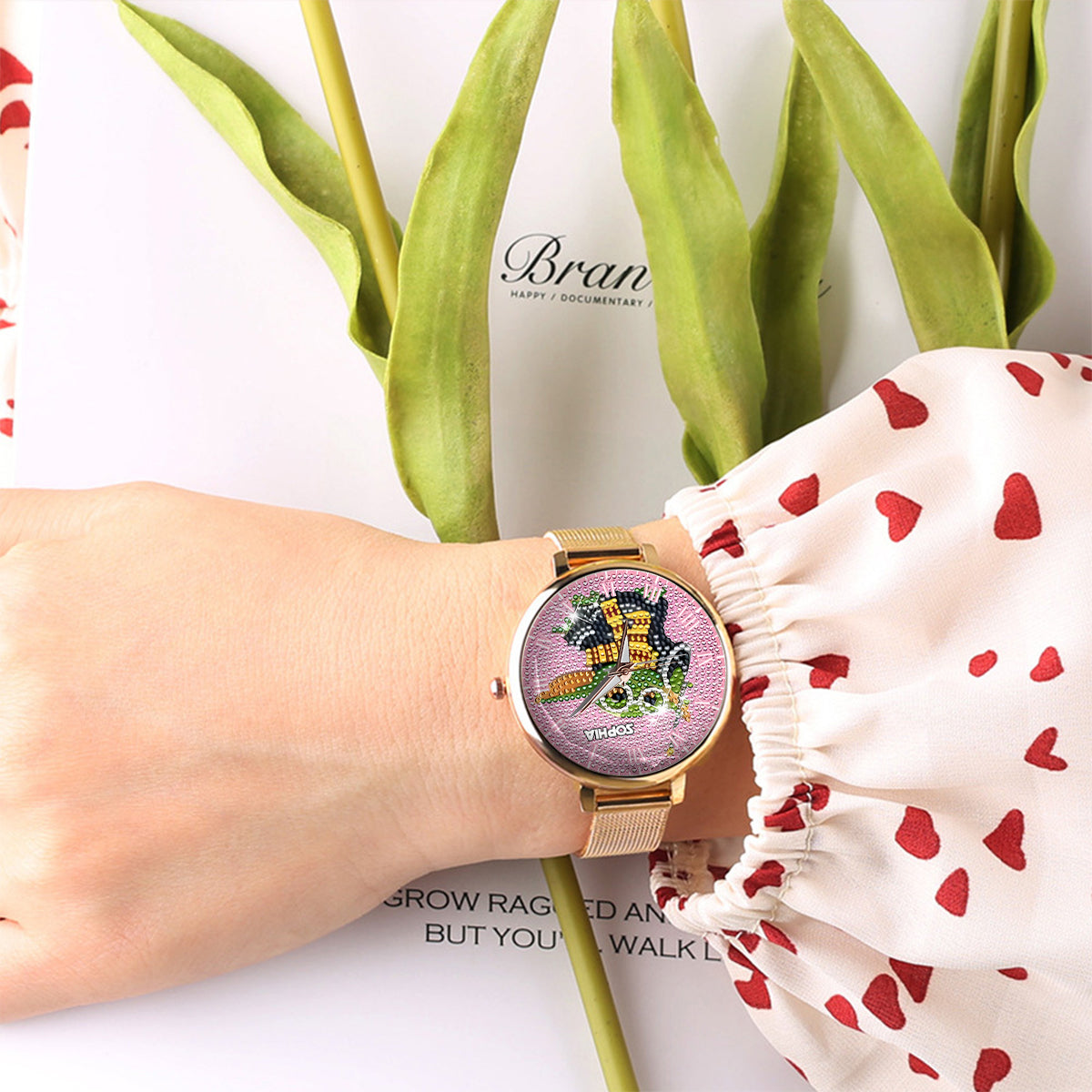 Legendary Green - Personalized The Force Women Hand Watch